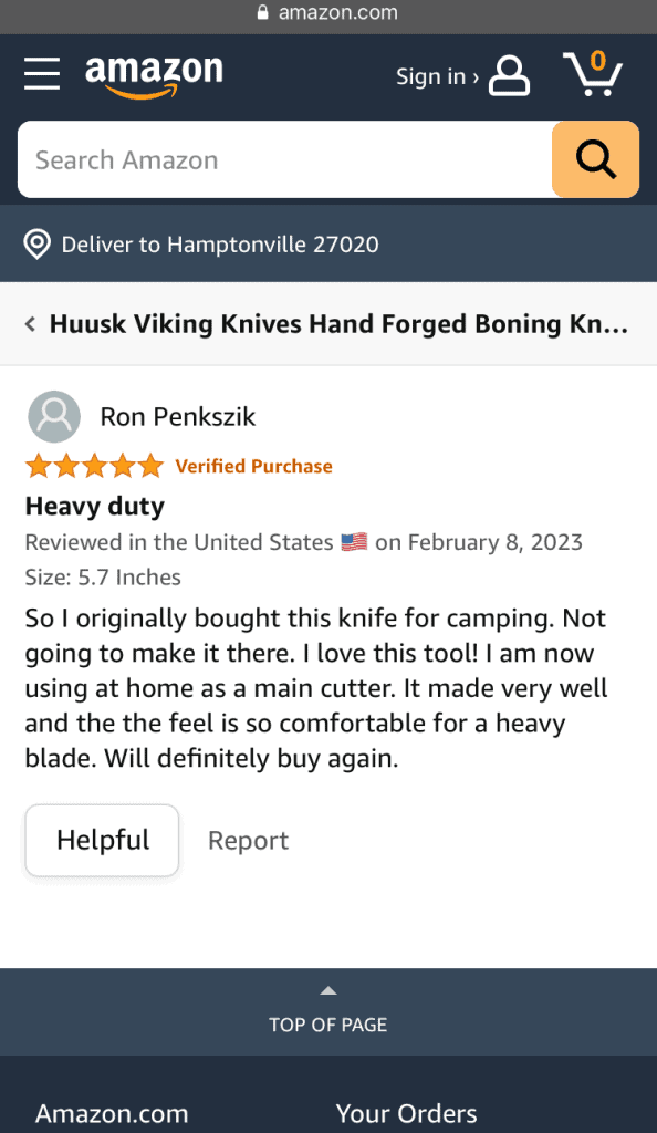 Huusk Reviews of Customers On Amazon